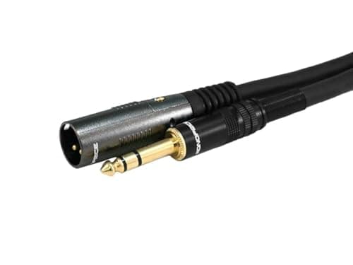 Monoprice Monoprice XLR Male to 1/4-Inch TRS Male Cable