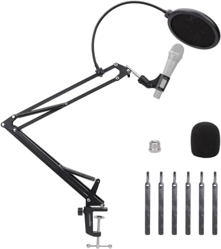 Amazon Basics Amazon Basics Adjustable Microphone Boom Arm Stand