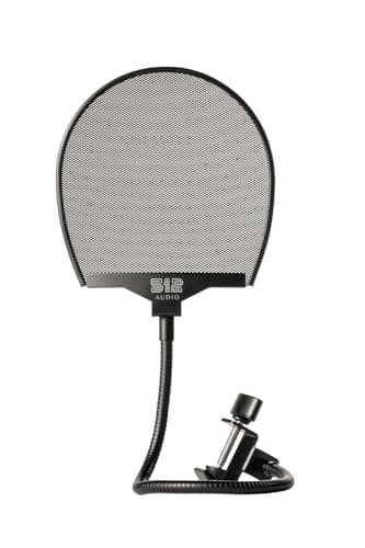 512 Audio 512 Audio by Warm Audio 512-POP Professional Metal Pop Filter w Gooseneck Clamp