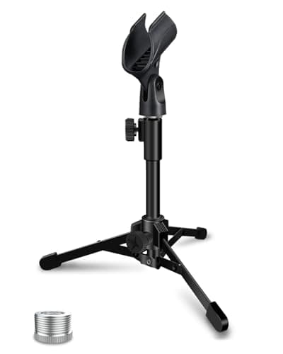 Mictop Mictop Desktop Mic Stand Portable Foldable Tripod