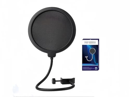 LIUSM LIUSM Professional Microphone Filter Screen-Mic Pop Blocker Mask Shield With ...