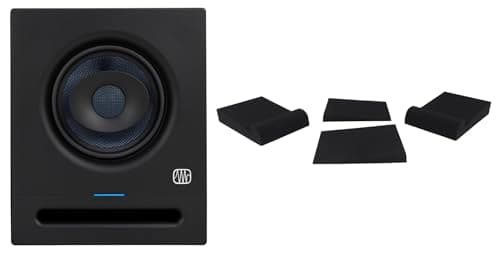 Audiosavings Audiosavings Presonus Eris Pro 6 Bundle: Pair Powered 6.5 in Coaxial 2-Way Studio Monitor ...
