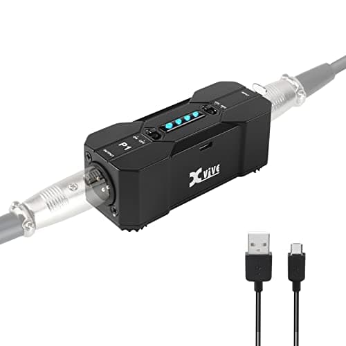 Xvive Xvive P1 Phantom Power Supply 48V/12V Switch,Up to 40 Hours of Use,Rechargeab...
