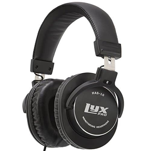 LyxPro LyxPro HAS-10 Closed-Back Studio Monitor Headphones, Wired Over Ear