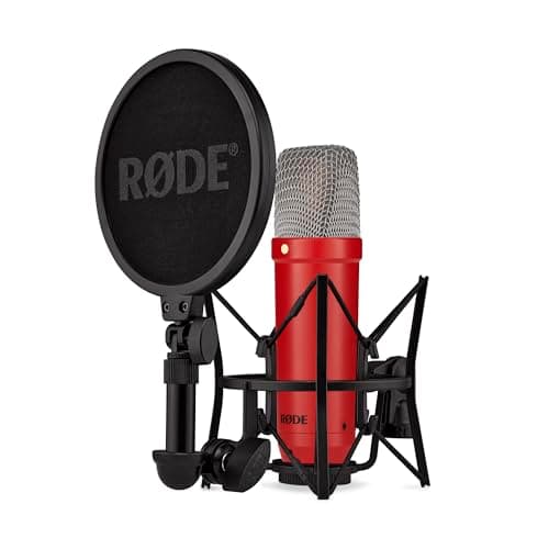 Rode Rode RØDE NT1 Signature Series Large-Diaphragm Condenser Microphone with Shock Mou...