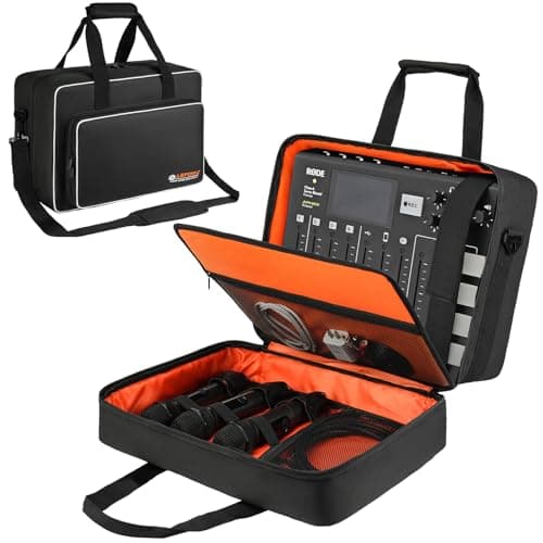 LEFOR·Z LEFOR·Z Large Audio Mixer Travel Case Compatible