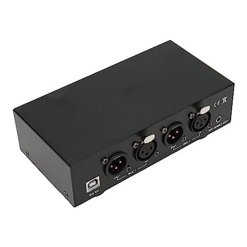 Heayzoki Heayzoki 2 Channel 48V Power Supply for Condenser Microphone