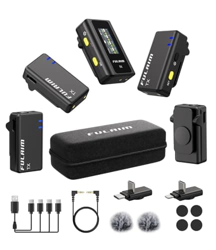 FULAIM FULAIM X6 Wireless Lavalier Microphones
