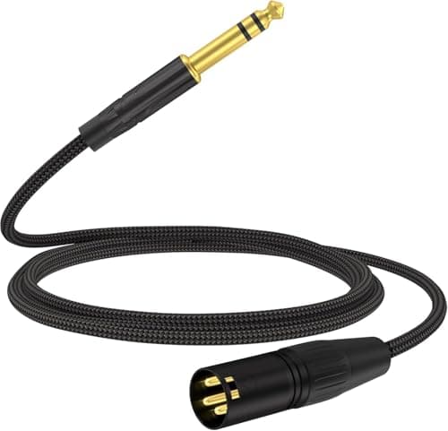HOSONGIN HOSONGIN XLR Male to 1/4 TRS Male Balanced Cable