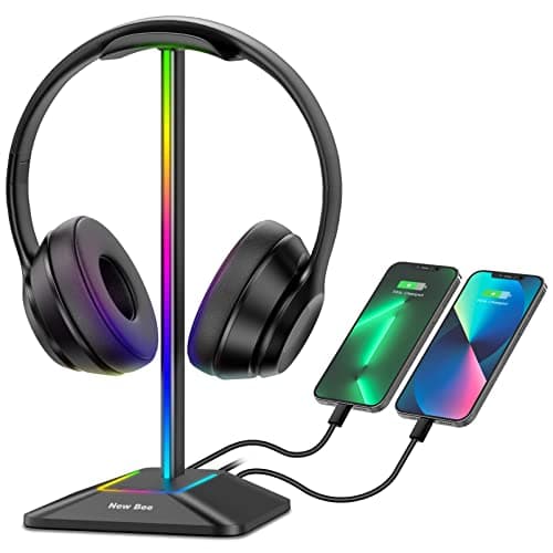 New Bee New Bee Headphone Stand with RGB Lighting