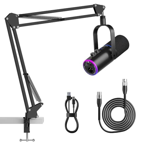 P PUPGSIS P PUPGSIS PUPGSIS XLR/USB Podcast Microphone