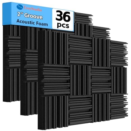 TroyStudio TroyStudio Groove Acoustic Foam Panels
