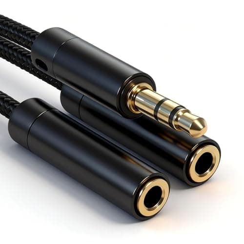 Tavirela Tavirela 3.5mm Headphone Splitter