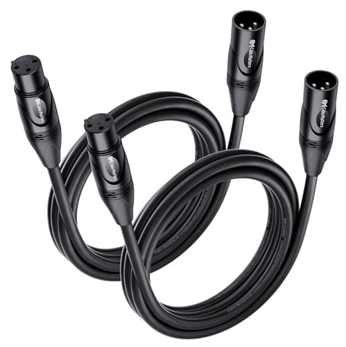 Cable Matters Cable Matters 2-Pack Premium XLR to XLR Cables
