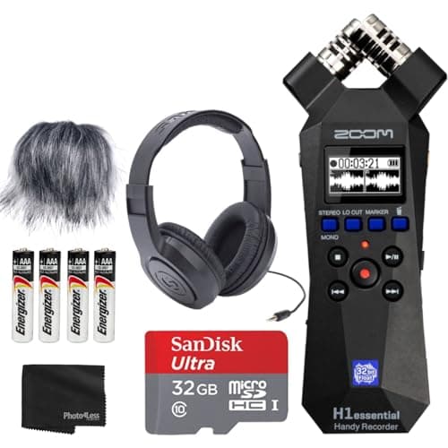 Zoom Zoom H1essential Handy Recorder Bundle