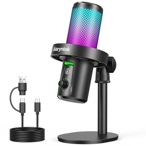 Aisryntek Aisryntek USB Gaming Microphone for PC