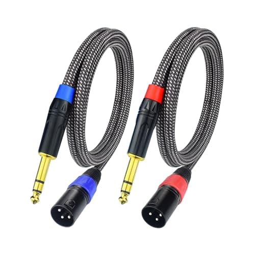 Ihurllu Ihurllu Balanced 1/4" TRS to XLR Male Patch Cable