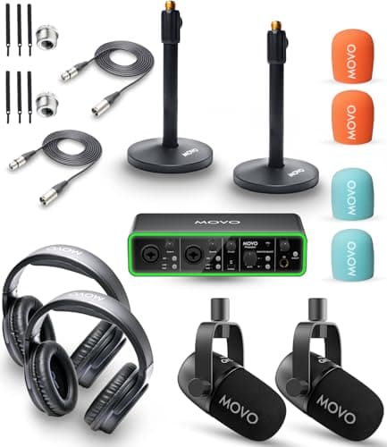 Movo Movo Podcast Equipment Bundle for 2