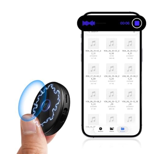 Yigeliter Yigeliter 64GB Digital Magnetic Voice Recorder