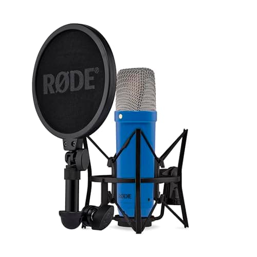 Rode Rode RØDE NT1 Signature Series Large-Diaphragm Condenser Microphone with Shock Mou...