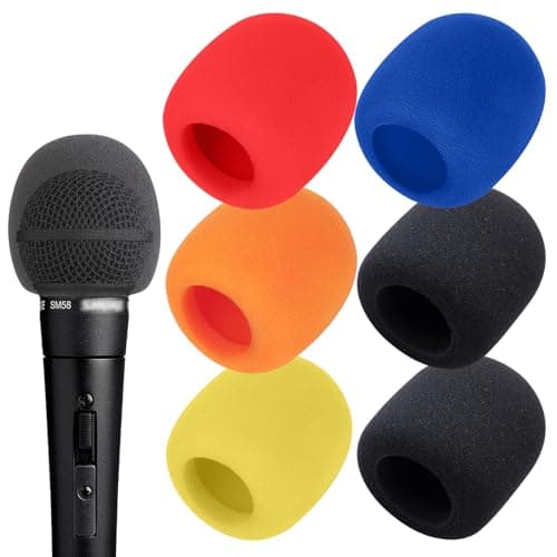 YOUSHARES YOUSHARES 6 PCS Handheld Microphone Windscreen