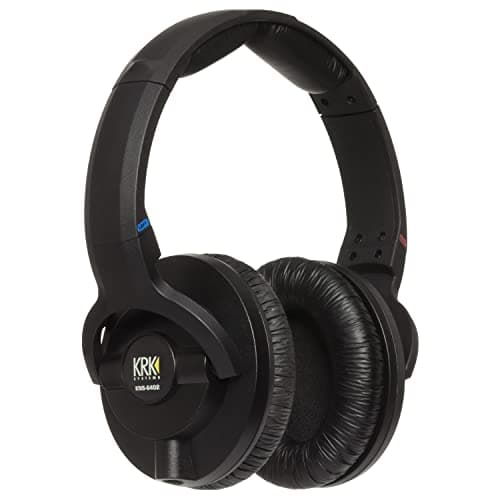 KRK KRK KNS 8400 On-Ear Closed Back Circumaural Studio Monitor Headphones with Vo...