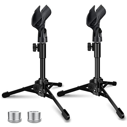 Mictop Mictop 2 Pack Desktop Mic Stand