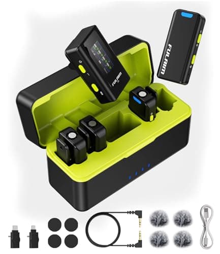 FULAIM FULAIM X6 Pro Wireless Lavalier Microphones