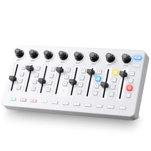 Vangoa Vangoa Wireless MIDI Controller Mixer, USB MIDI Keyboard for PC & Mac