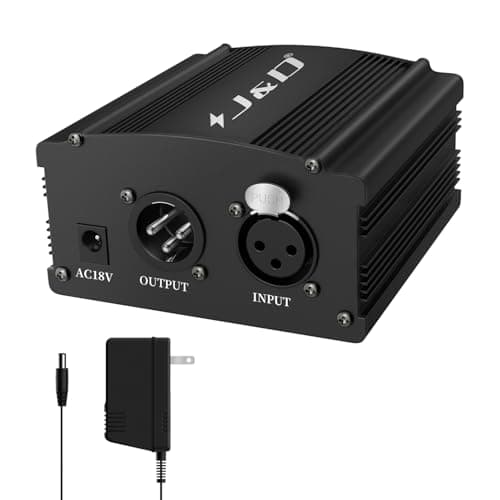 J&D J&D 48V Phantom Power Supply