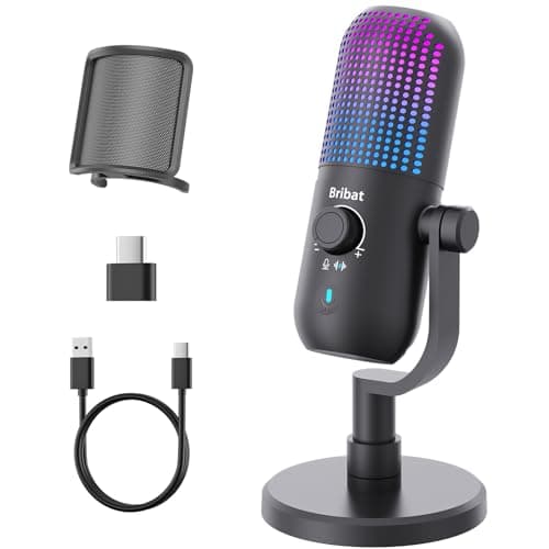 BRIBAT BRIBAT USB Condenser Microphone