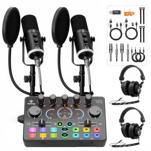 SquarockTek SquarockTek Podcast Equipment Bundle for 2