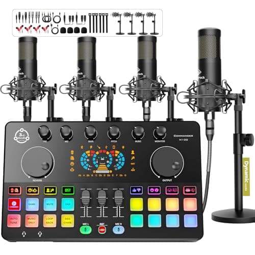 Hayner-Seek Hayner-Seek Podcast Equipment Bundle for 4