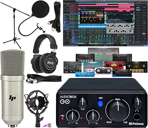 PreSonus PreSonus AudioBox GO USB-C Recording Bundle