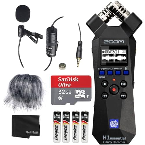 Zoom Zoom H1essential Handy Recorder Bundle