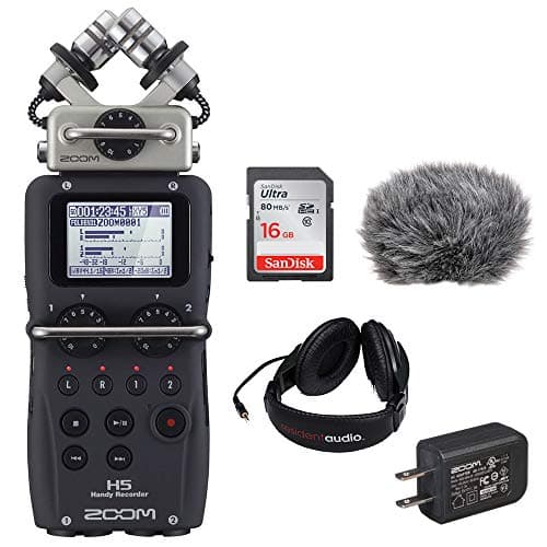 Zoom Zoom H5 Handy Recorder Kit with a Custom Windbuster
