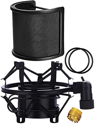 BTOOP BTOOP Microphone Shock Mount with Pop Filter