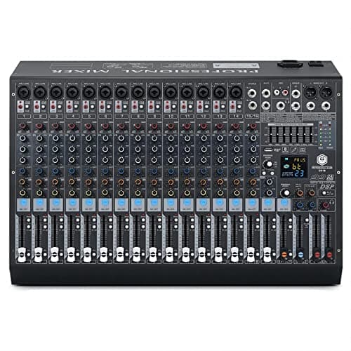 W IN-MIX W IN-MIX DX16 Professional 16-Channel DJ Mixer