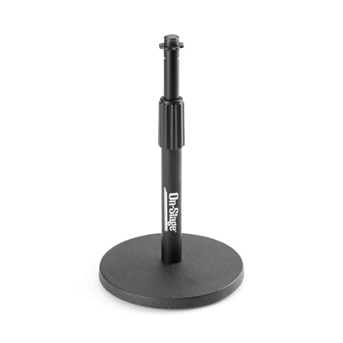 OnStage OnStage On-Stage DS7200B Adjustable Desktop Mic Stand (for Recording, Streaming, Podc...