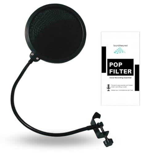 SoundAssured SoundAssured Pop Filter For Studio Microphone