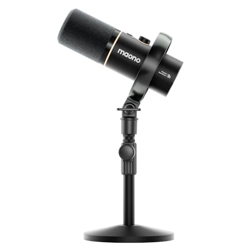 MAONO MAONO PD200W Hybrid Wireless Podcast Microphone for PC