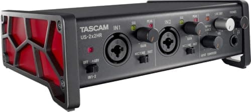 Tascam Tascam US-2x2HR 2 Mic 2IN/2OUT High Resolution Versatile USB Audio Interface ...