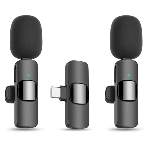 MAYBESTA MAYBESTA Wireless Lavalier Lapel Microphone for iPhone Android