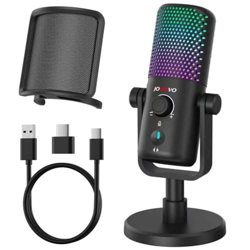 JOUNIVO JOUNIVO Gaming USB Microphone for PC
