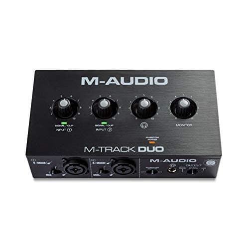 M-AUDIO M-AUDIO M-Track Duo USB Audio Interface for Recording