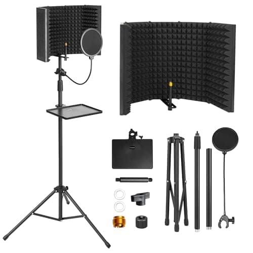 TIZECO TIZECO Microphone Isolation Shield