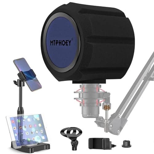 MTPHOEY MTPHOEY Microphone Windscreen Pop Filter