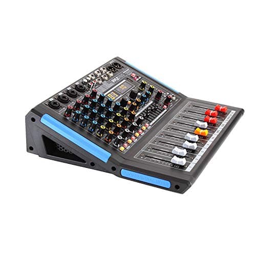 Pyle Pyle 4-Channel Bluetooth Studio Audio Mixer-DJ Sound Controller Interface wit...