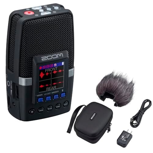 Kellards Kellards Zoom H2 Essential Multi-Mic Handy Recorder (ZH2E) Bundle with Zoom APH-2e Acc...