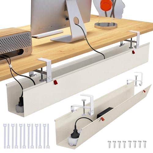Cotohim Cotohim Extra Large 48" Under Desk Cable Management Tray
